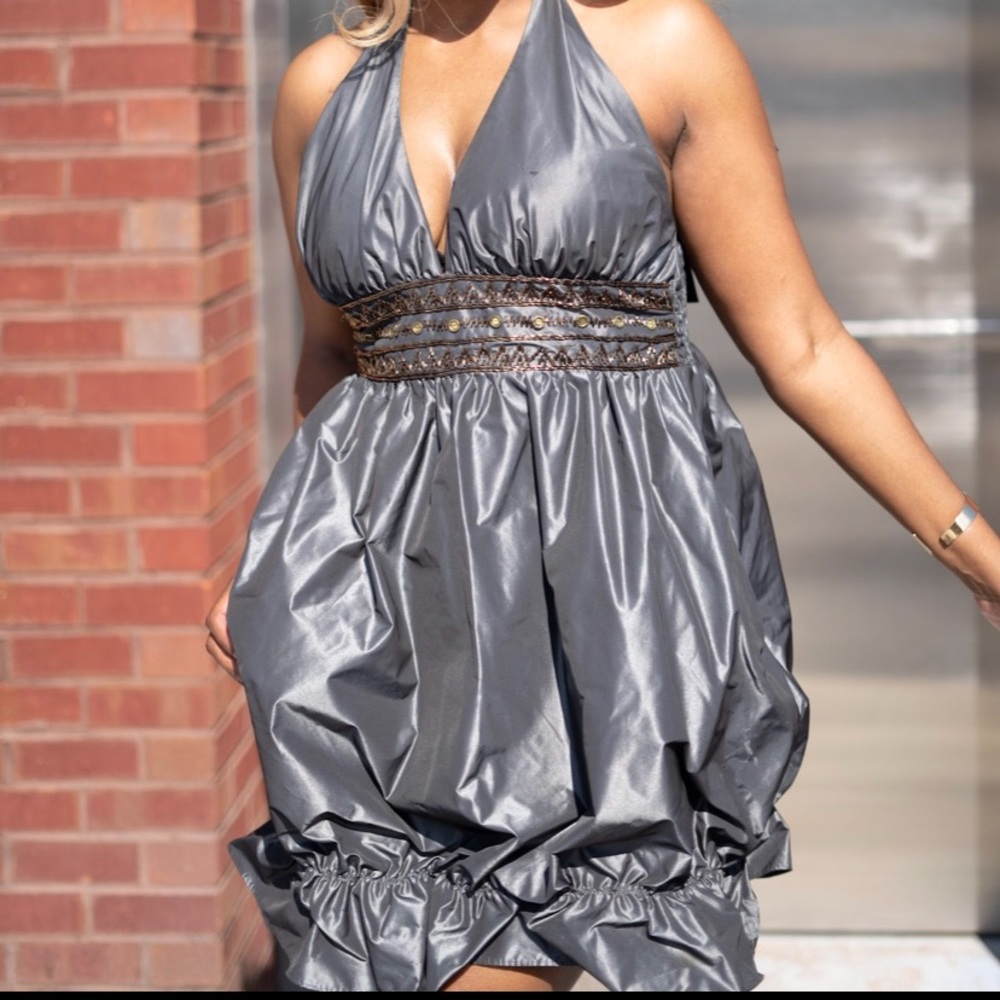 BCBG Vintage Balloon Dress
